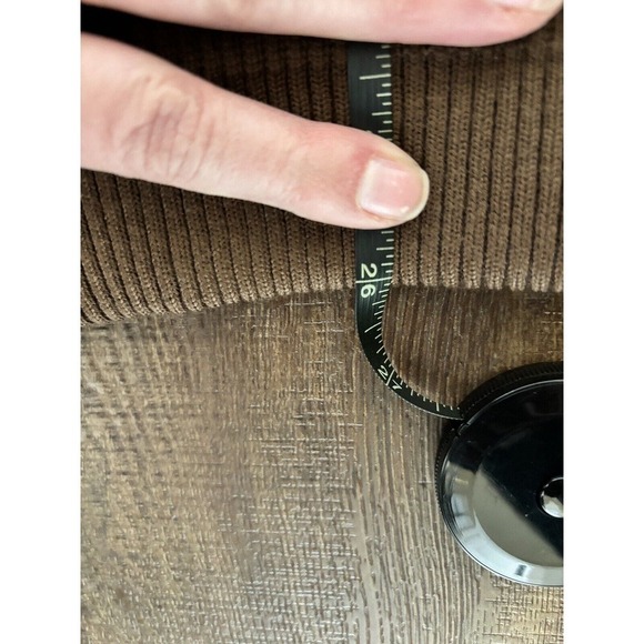 Vintage London Fog Brown Leather Bomber Aviator ZIPPER QUILTED LIN Jacket XL - Picture 12 of 12